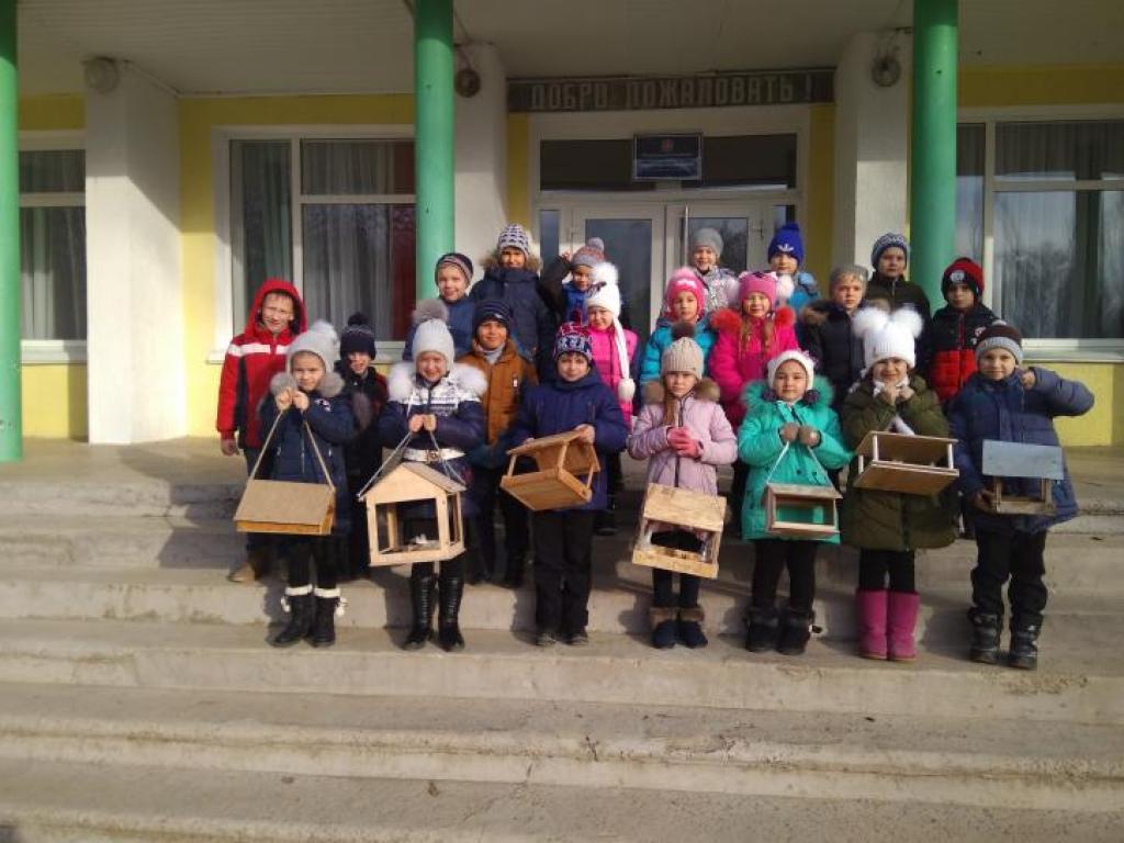 Старт акции "Зимующие птицы"