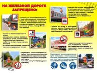"Железная дорога – зона повышенной опасности!"
